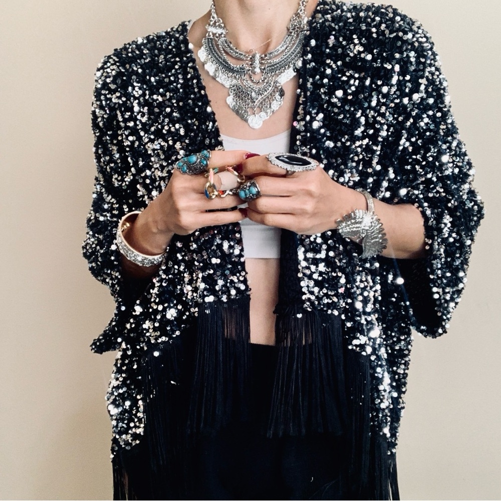 Brand New anthropologie house of harlow 1960 one size cardigan - Picture 8 of 12